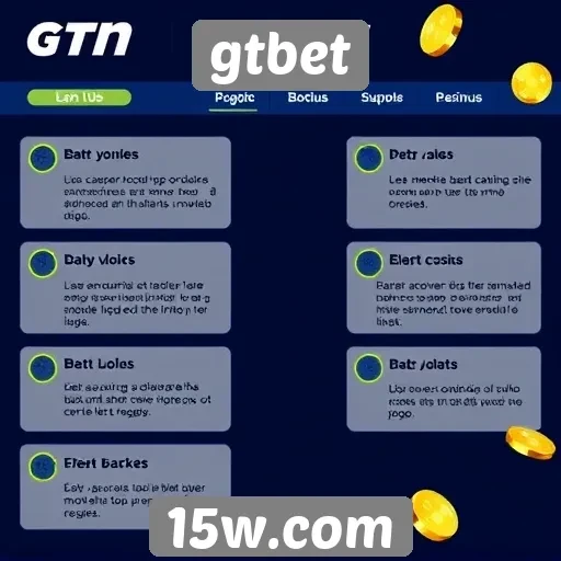 Características principais do site de jogos gtbet